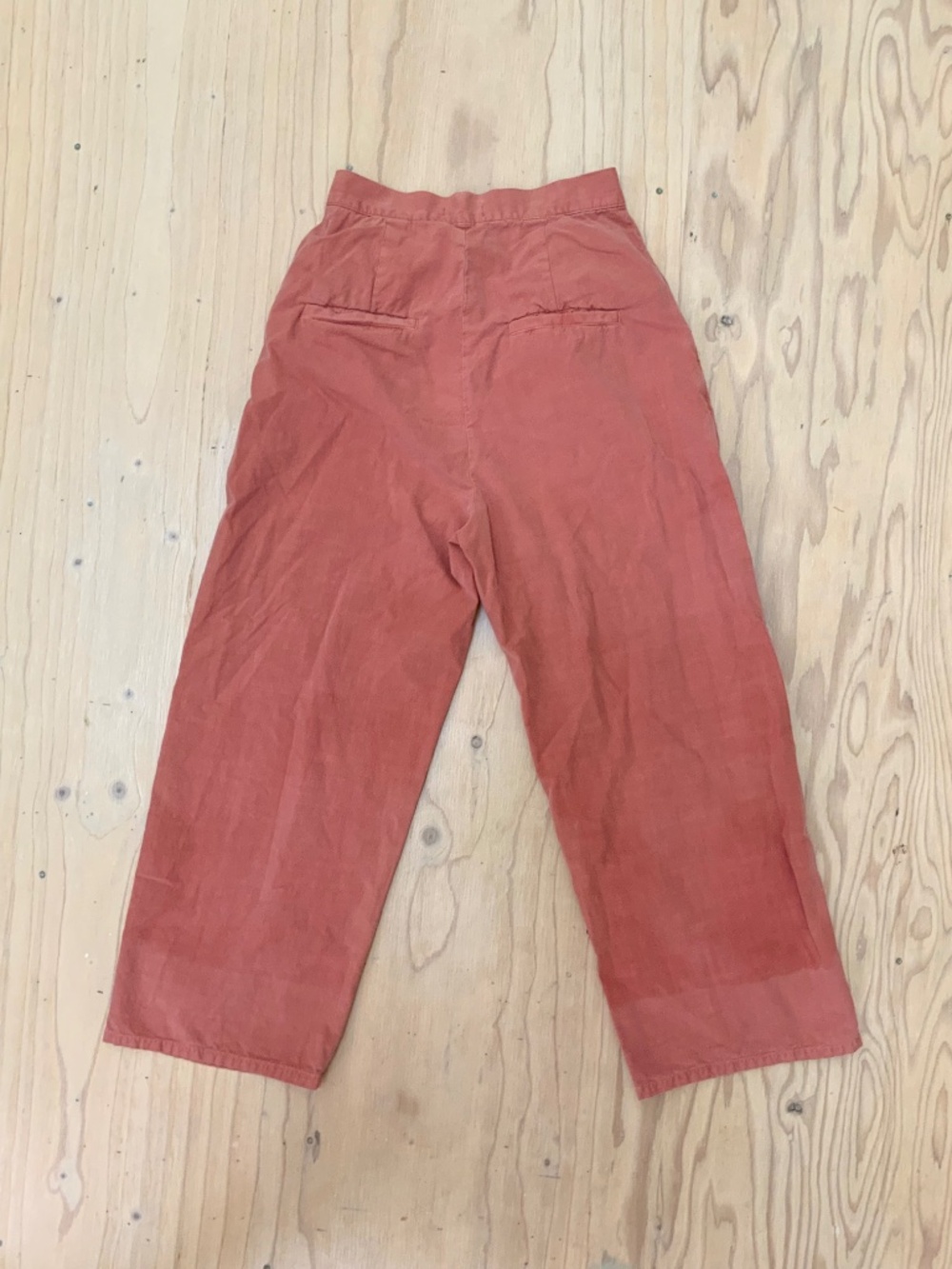 Rudy Jude cotton trousers in terracotta - Picture 3 of 5